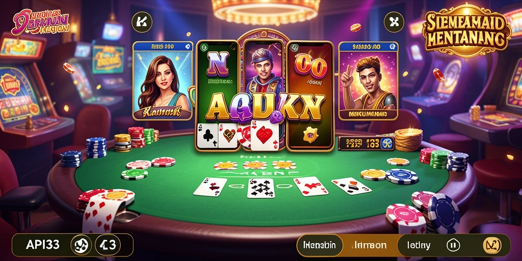 Screenshot API33 yang menunjukkan gameplay menarik dalam permainan Kasino.