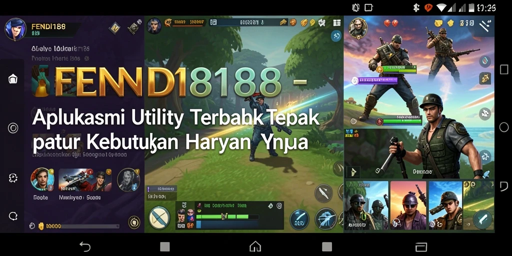 Tampilan antarmuka pengguna FENDI188 yang menarik dan fungsional.