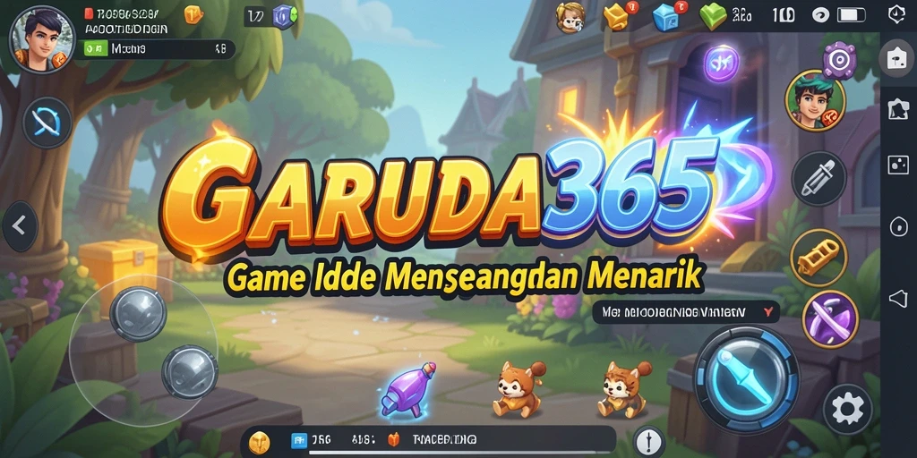 Tampilan gameplay GARUDA365 dengan elemen Idle yang menarik.