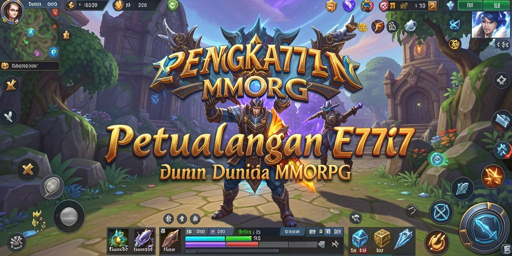 Tangkapan layar utama LENGKAP777 menunjukkan aksi pertempuran yang mendebarkan dalam dunia MMORPG.