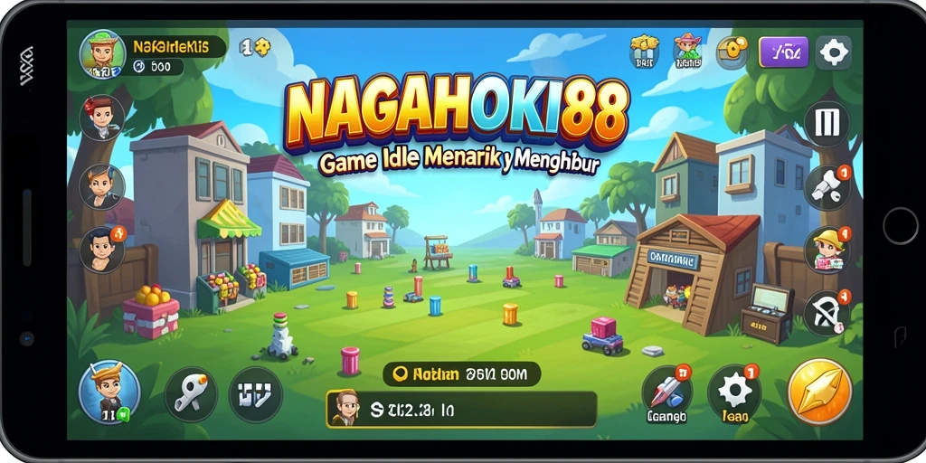 Screenshot gameplay NAGAHOKI88 dengan karakter dan fitur menarik.