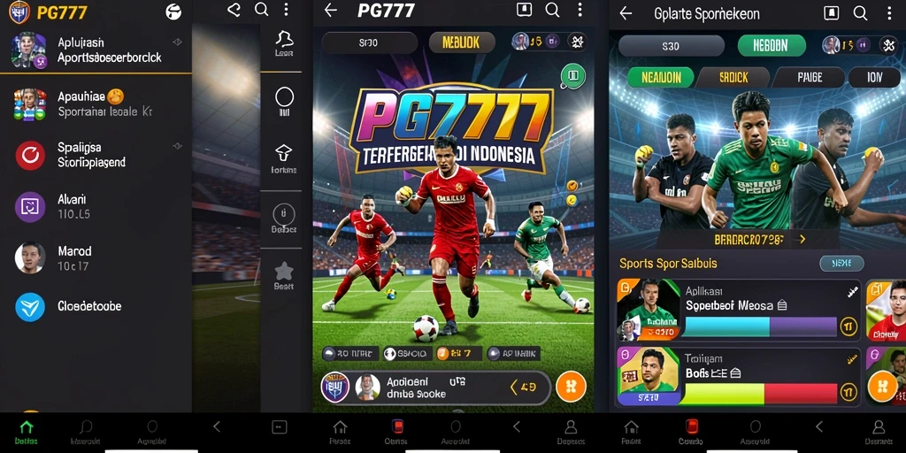 Tampilan gameplay PG777 menampilkan taruhan olahraga yang mengasyikkan.