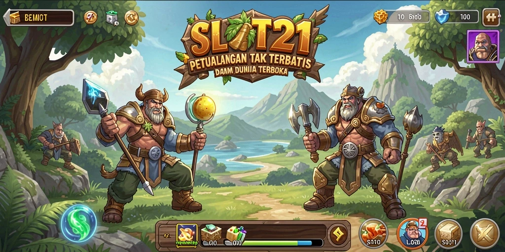 Tangkapan layar utama dari gameplay Open World yang menarik.