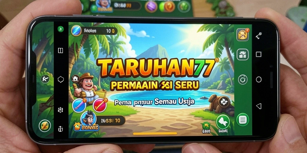 Tampilan menarik dan gameplay seru dari TARUHAN77.